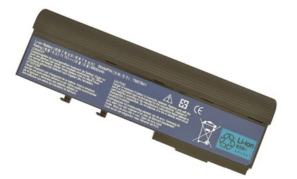 Усиленная аккумуляторная батарея для ноутбука Acer BTP-ANJ1 Aspire 3620 11.1V Black 6600mAh OEM Усиленная аккумуляторная батарея для ноутбука Acer BTP-ANJ1 Aspire 3620 11.1V Black 6600mAh OEM - фото 5
