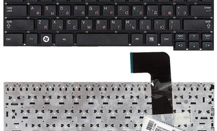 Клавиатура для ноутбука Samsung (X128, X130, SF210) Black, (No Frame), RU