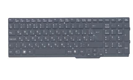 Клавиатура для ноутбука Sony Vaio (SVS15) Black, с подсветкой (Light), (No Frame) RU (Вертикальный энтер) - фото 2