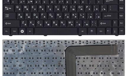 Клавиатура для ноутбука DNS ECS L41IS Black, RU