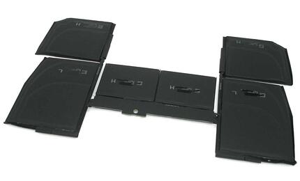 Аккумуляторная батарея для ноутбука Apple A1534 MacBook 12&quot; A1534 (2015) 7.55V Black 5200mAh Orig - фото 2