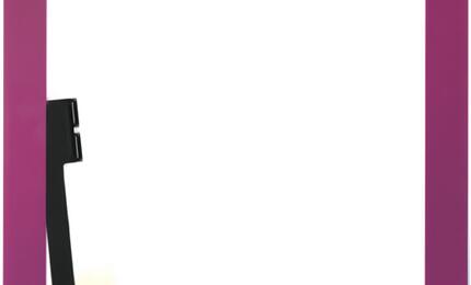 Тачскрин (Сенсорное стекло) для планшета Apple iPad 3 A1416, A1430, A1403, A1458, A1459, A1460 фиолетовый