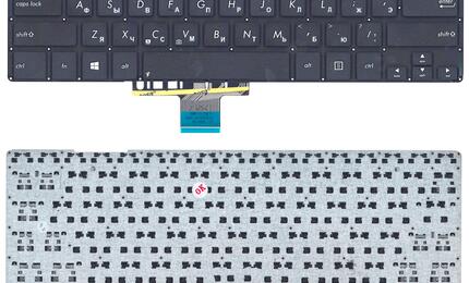 Клавиатура для ноутбука Asus VivoBook (S301, S301L, S301LA, S301LP ) Black, (No Frame), RU