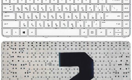 Клавиатура для ноутбука HP Pavilion (G4-2000) White, (No Frame) RU