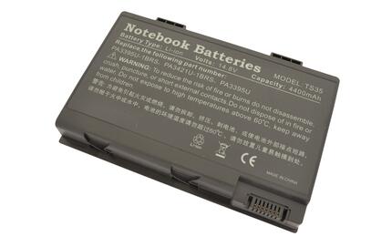 Аккумуляторная батарея для ноутбука Toshiba PA3595U Satellite Pro U300 14.8V Black 4400mAh OEM Аккумуляторная батарея для ноутбука Toshiba PA3595U Satellite Pro U300 14.8V Black 4400mAh OEM - фото 3