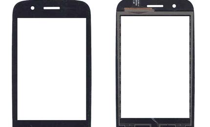 Тачскрин (Сенсорное стекло) для смарфтона Explay N1 черный