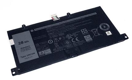 Аккумуляторная батарея для ноутбука Dell 1MCXM Latitude 11 5175 7.4V Black 3520mAh Аккумуляторная батарея для ноутбука Dell 1MCXM Latitude 11 5175 7.4V Black 3520mAh