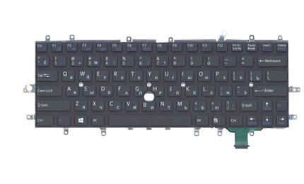 Клавиатура для ноутбука Sony Vaio (SVD11) Black, (No Frame), RU - фото 2