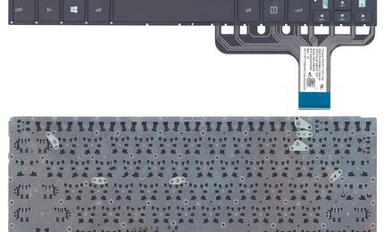 Клавиатура для ноутбука Asus Zenbook (UX305) Black, (No Frame), RU