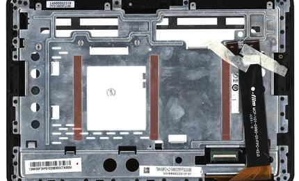 Матрица с тачскрином (модуль) для Asus MeMO Pad 10 ME102 черный с рамкой