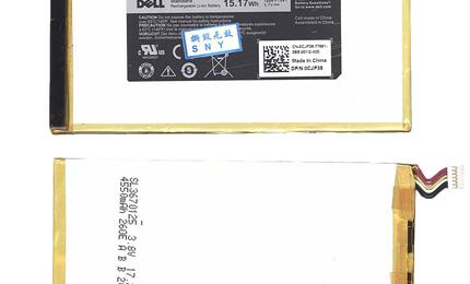 Аккумуляторная батарея для планшета Dell P706T Venue 7 3.7V White 4550mAh Orig