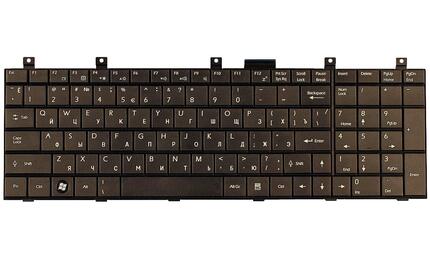 Клавиатура для ноутбука MSI (VR705, GE600, GE603, GT627, GT628, GT640, GT725, GT727, GT729) Black, RU - фото 2