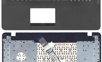 Клавиатура для ноутбука Asus (X751) Black, (Silver TopCase), RU