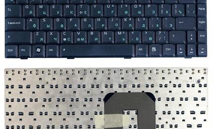 Клавиатура для ноутбука Asus (U3, F6, F9) Black, RU