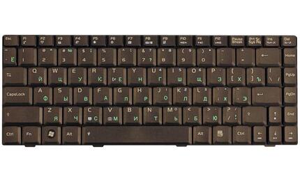 Клавиатура для ноутбука Asus (U3, F6, F9) Black, RU - фото 2