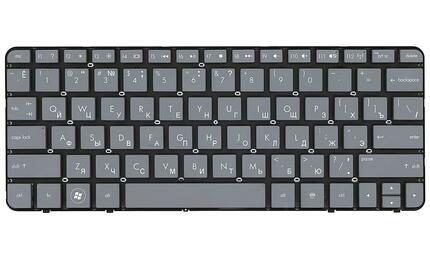 Клавиатура для ноутбука HP Mini (100Е) Black, (No Frame) RU - фото 2