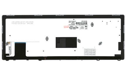 Клавиатура для ноутбука HP EliteBook Folio (9470M) с подсветкой (Light), с указателем (Point Stick), Black, (Silver Frame) RU - фото 3