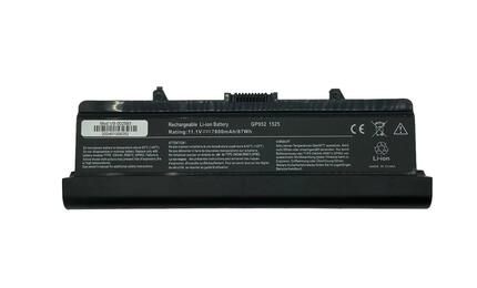 Усиленная аккумуляторная батарея для ноутбука Dell RN873 Inspiron 1525 11.1V Black 7800mAh OEM Усиленная аккумуляторная батарея для ноутбука Dell RN873 Inspiron 1525 11.1V Black 7800mAh OEM