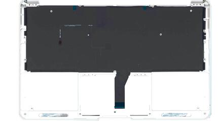 Клавиатура для ноутбука Apple MacBook Air 2013+ (A1465) Black, (Silver TopCase), RU (горизонтальный энтер) - фото 2