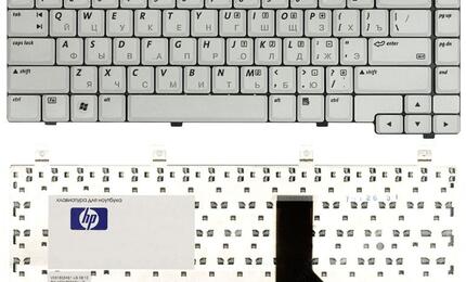 Клавиатура для ноутбука HP Pavilion DV5000, ZE2000, ZE2500, ZV5000, ZX5000, ZD5000 White, RU