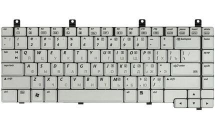 Клавиатура для ноутбука HP Pavilion DV5000, ZE2000, ZE2500, ZV5000, ZX5000, ZD5000 White, RU - фото 2