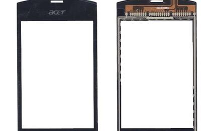 Тачскрин (Сенсорное стекло) для смартфона Acer Liquid mini E310 черный