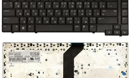 Клавиатура для ноутбука HP Compaq 6730B, 6735B, 6530B, 6535B Black, RU
