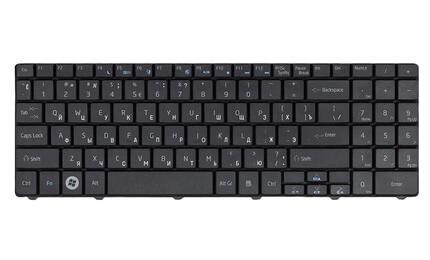 Клавиатура для ноутбука Acer Aspire (5334, 5516, 5517, 5532, 5534, 5541, 5732) eMachines (E430, E525, E527, E625, E627, E628, E630, E725, G525, G625, G627) Black, RU - фото 2