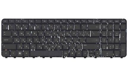 Клавиатура для ноутбука HP Pavilion (M6-1000), Black (Black Frame) RU - фото 2