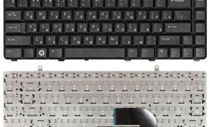 Клавиатура для ноутбука Dell Vostro (1014, 1015, 1088, A840, A860, PP37L, PP38L) Black, RU
