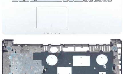 Клавиатура для ноутбука Asus (N750) Silver, с подсветкой (Light), (Silver TopCase), RU