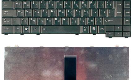 Клавиатура для Toshiba Satellite A200, A205, A300, A305, A400, A405, M200, M205, M300, M305, L200, L300, L305, L300D, L305D, L455, L450, L450D, L455D, Pro M200 Black, RU