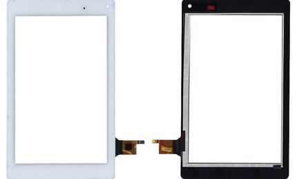 Тачскрин (Сенсорное стекло) для планшета 070367-01A-V1, teXet TM-7055 HD, Ritmix RMD-758, Teclast G17 VER.2 белый