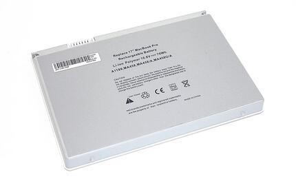 Аккумуляторная батарея для ноутбука Apple A1189 MacBook 1189 10.8V Silver 6600mAh OEM Аккумуляторная батарея для ноутбука Apple A1189 MacBook 1189 10.8V Silver 6600mAh OEM