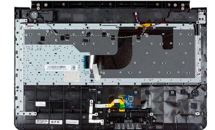 Клавиатура для ноутбука Samsung (RC510) Black, (Gray TopCase), RU - фото 2