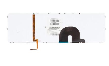 Клавиатура для ноутбука HP Envy (17, 17-1000, 17-1100, 17-2000, 17t-1100, 17t-2000) с подсветкой (Light) Black, (Bronze Frame) RU - фото 3