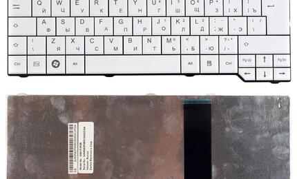 Клавиатура для ноутбука Fujitsu Amilo SA3650, Esprimo V6505, V6515, V6535, V6545, LI3710, Pa3575, PI3525, PA3553, PA3515 White, RU (вертикальный энтер)