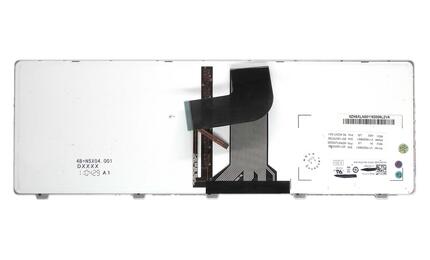 Клавиатура Dell Inspiron (M4040, M4110, M5040, N4050, N4110) Vostro (1540, 3550) с подсветкой (Light), Black, (Black Frame) RU/EN - фото 3