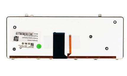 Клавиатура для ноутбука Dell Studio (15, 1555, 1557, 1558) с подсветкой (Light), Black, RU - фото 3