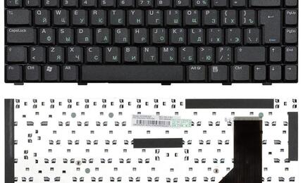 Клавиатура для ноутбука Asus Lamborghini (VX1) Black, RU