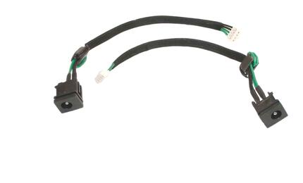 Разъем питания для ноутбука Toshiba Satellite C650, C655, L505, L505D с кабелем HY-T0037