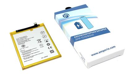 Аккумуляторная батарея для смартфона Amperin Huawei HB356687ECW Honor 7X 3.85V Black 3340mAh 12.76Wh