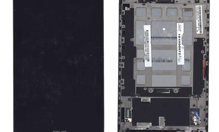 Матрица с тачскрином (модуль) для Asus PadFone mini Station черный с рамкой