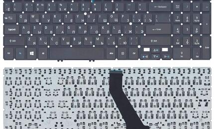 Клавиатура для ноутбука Acer Aspire (V5-552) Black, (No Frame), RU