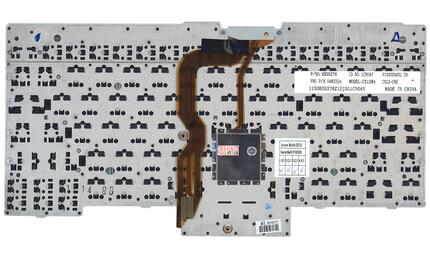 Клавиатура для ноутбука Lenovo ThinkPad (T430, T430I, X230, T530, L430, L530) с указателем (Point Stick) Black, Black Frame, RU - фото 3