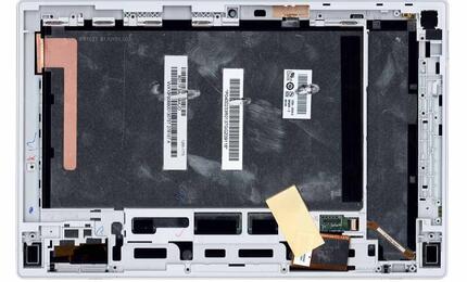 Матрица с тачскрином (модуль) для Sony Xperia Tablet Z SGP311 черный с белой рамкой