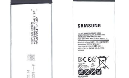 Аккумуляторная батарея для смартфона Samsung EB-BE500ABE Galaxy E5 SM-E500H 3.8V Black 2400mAh 9.12Wh