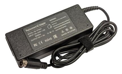 Блок питания для монитора и телевизора LG 72W 15V 5A 4 Pin (Round 10mm) Male YDS75 REPLACEMENT - фото 2