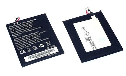 Аккумуляторная батарея для Acer BAT-A10 Liquid E3 3.8V Black 2000mAh 7.6Wh