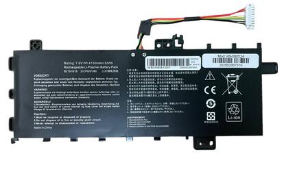 Аккумуляторная батарея для ноутбука Asus B21N1818-1 VivoBook X512UF 7.6V Black 4150mAh OEM Аккумуляторная батарея для ноутбука Asus B21N1818-1 VivoBook X512UF 7.6V Black 4150mAh OEM